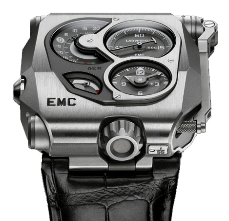 Review Urwerk emc Titanium and steel Replica watch - Click Image to Close